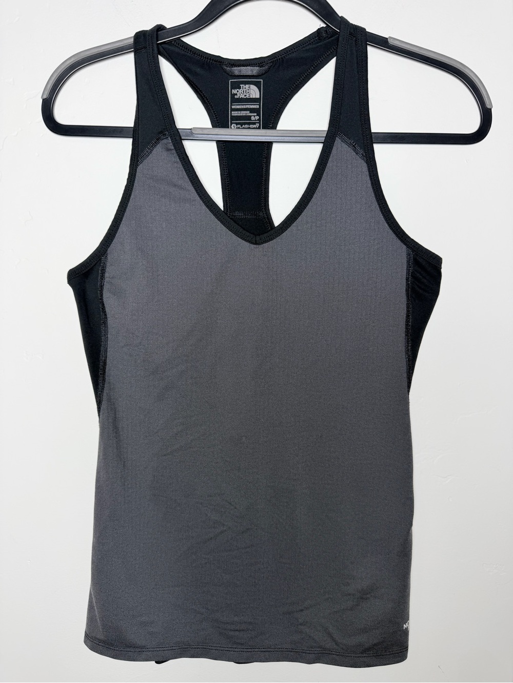 The north face tank top Black Racerback Activewear workout Small S gym outdoor